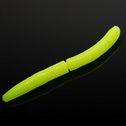 Libra Lures Fatty D’Worm 6.5cm - 006 / HOT YELLOW