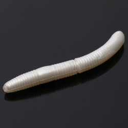 Libra Lures Fatty D’Worm 7.5cm - 004 / SLVER PEARL