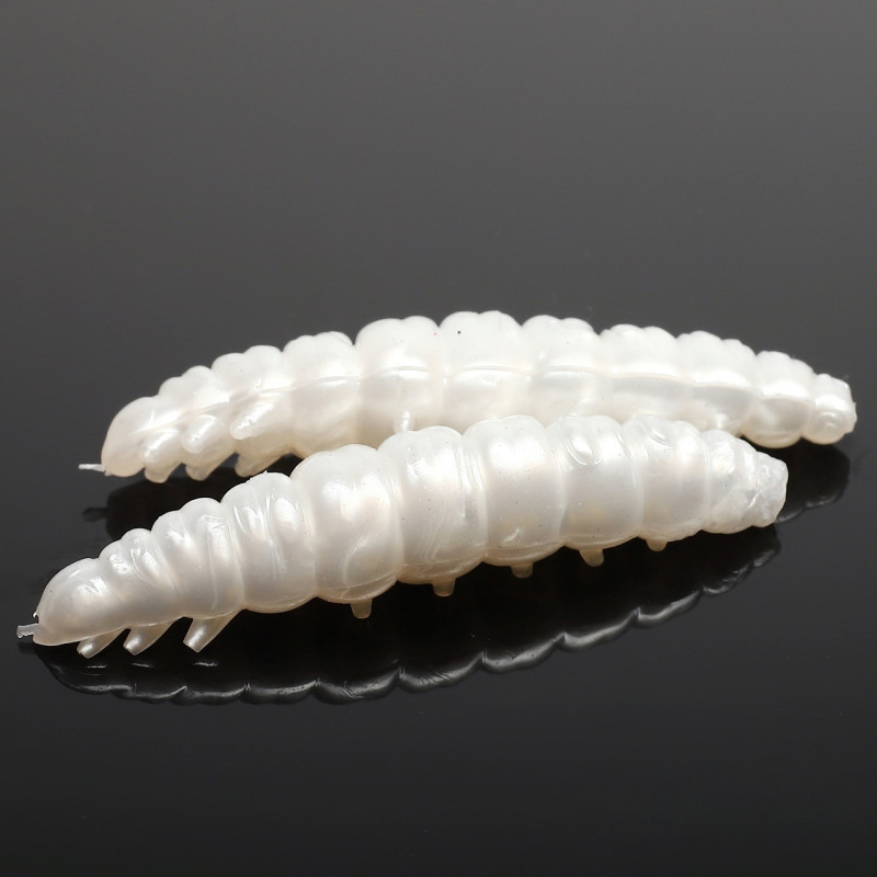 Libra Lures Larva 4.5cm - 004 / SILVER PEARL