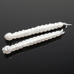Libra Lures Slight Worm 3.8cm - 004 / SILVER PEARL