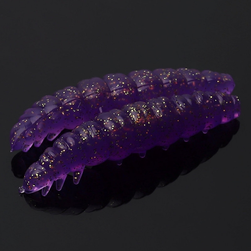 Libra Lures Larva 3.0cm - 020 / PURPLE WITH GLITTER
