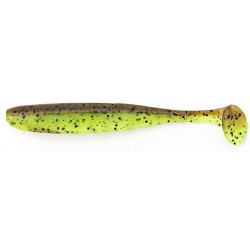 Keitech Easy Shiner 4.5'' 11.4cm - 401T Green Pumpkin Chartreuse