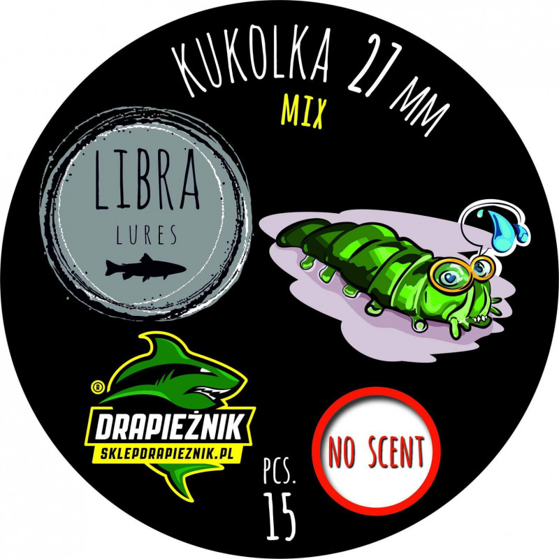 Libra Lures zestaw przynęt - Kukolka 4.2cm - MIX