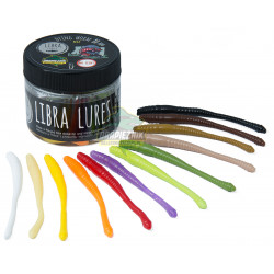 Libra Lures zestaw przynęt - Dying Worm 8.0cm - MIX