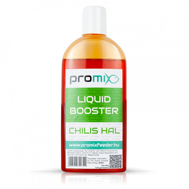 Promix Liquid Booster 200ml - Chilis Hal // Chili i Halibut