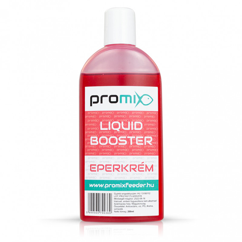 Promix Liquid Booster 200ml - Eperkrem // Krem Truskawkowy