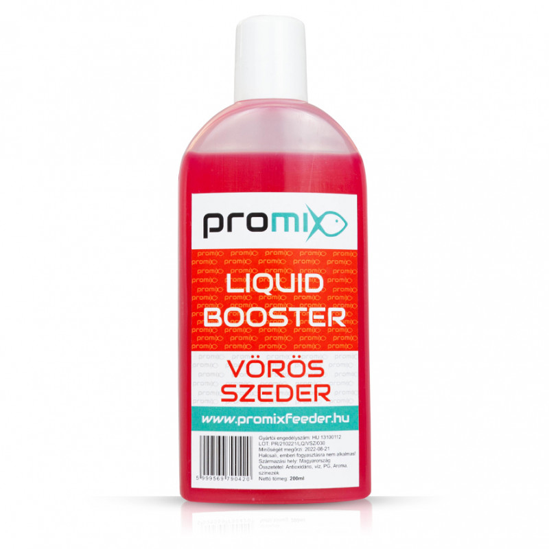 Promix Liquid Booster 200ml - Voros Szeder // Czerwona Jeżyna