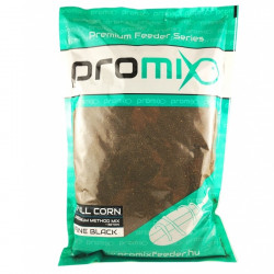 Zanęta Promix Premium Method Mix FULL CORN 900g - Fine Black / Drobno zmielona kukurydza