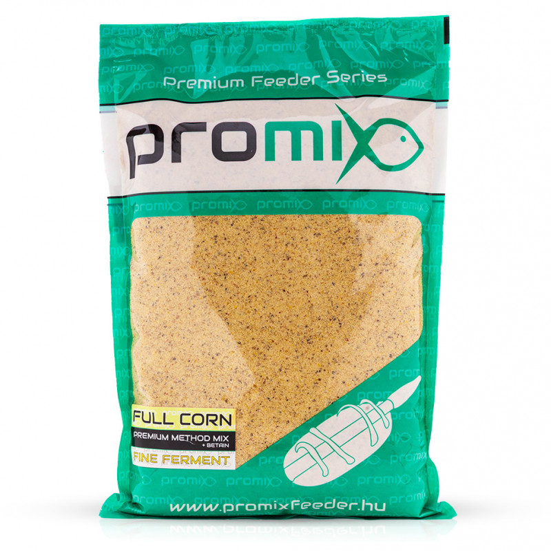 Zanęta Promix Premium Method Mix FULL CORN 900g - Fine Ferment / Fermentowana kukurydza