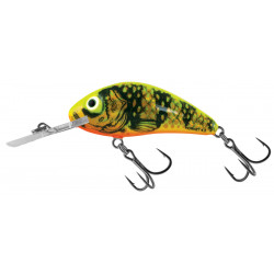 Wobler Salmo Rattlin Hornet 6,5cm Floating - GFP / Gold Fluo Perch
