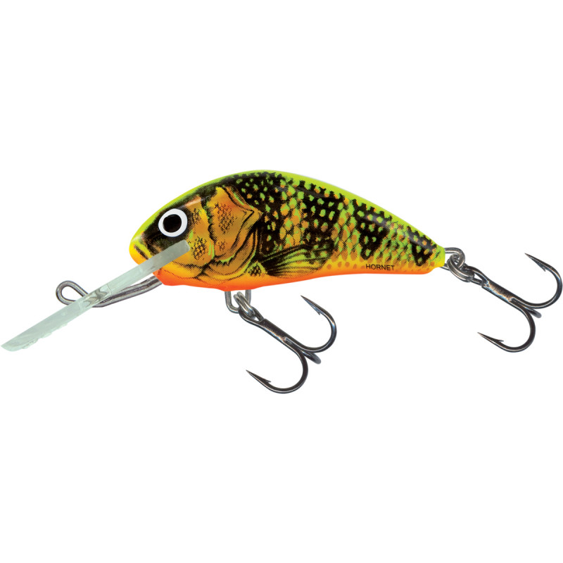 Wobler Salmo Hornet 4,0cm Floating - GFP / Gold Fluo Perch