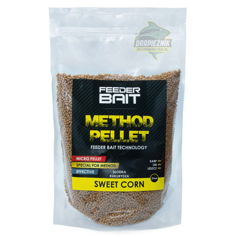 Pellet Feeder Bait Method Pellet 2mm - Sweet Corn