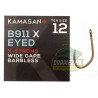 Haczyki Kamasan B911 X-Strong Barbless Eyed