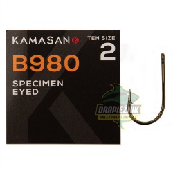 Haczyki Kamasan B980 Barbed Eyed - roz. 8