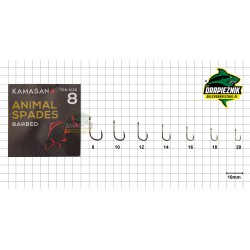 Haczyki Kamasan Animal Barbed Spade - roz. 10