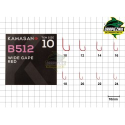 Haczyki Kamasan B512 Barbed Spade - roz. 10