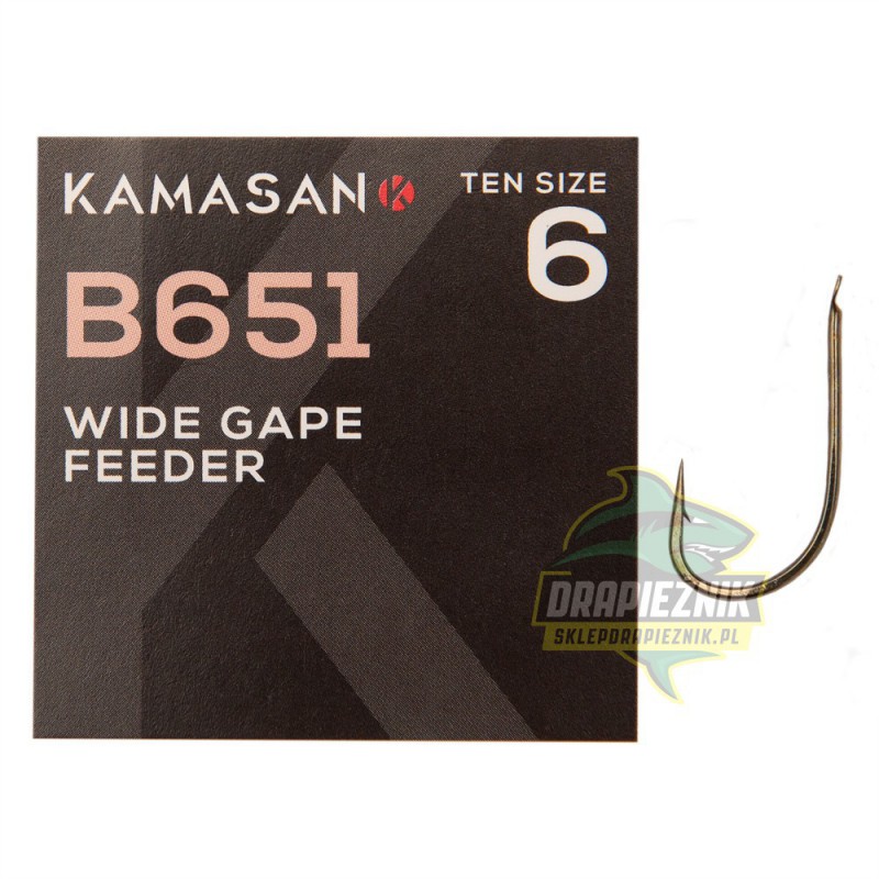 Haczyki Kamasan B651 Barbed Spade - roz. 2