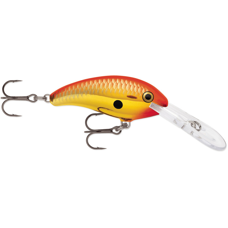 Rapala Jointed - Gold Fluorescent Red