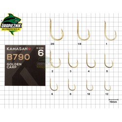 Haczyki Kamasan B790 Barbed Spade - roz. 2/0