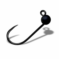 Główki Gurza Trout Tungsten Beads J1 BLACK