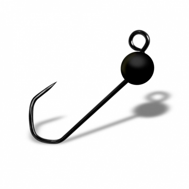 Główki Gurza Trout Tungsten Beads J5 BLACK