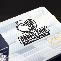 Naklejka wędkarska Drapieżnik - Czarna 11