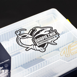 Naklejka wędkarska Drapieżnik - Czarna 13