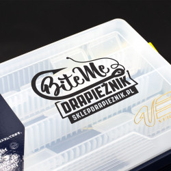 Naklejka wędkarska Drapieżnik - Czarna 14