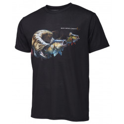 Koszulka Savage Gear Cannibal T-Shirt Black