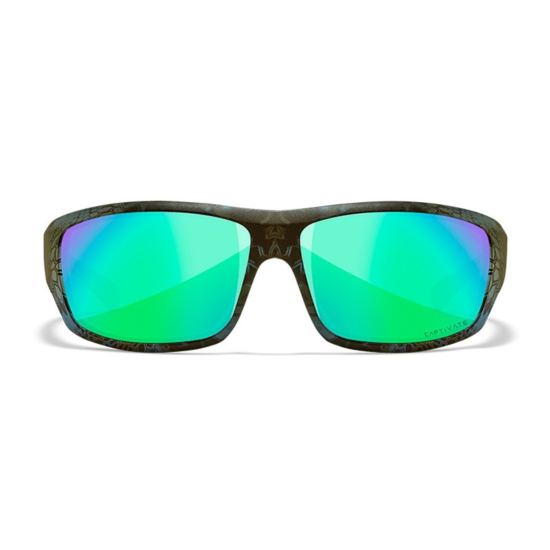 Okulary Wiley X Captivate - OMEGA Polaraized Green Mirror Kryptek
