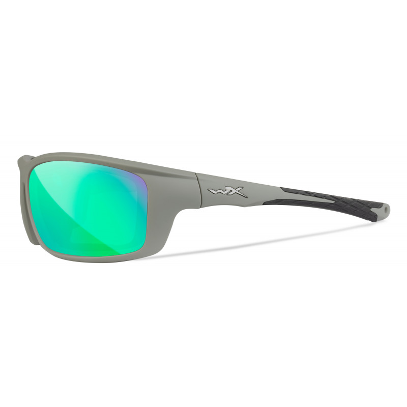 CCGRD07 Okulary Wiley X Captivate - GRID Polaraized Green Mirror