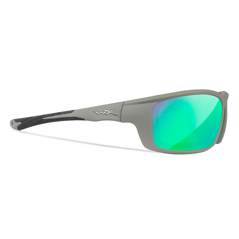 CCGRD07 Okulary Wiley X Captivate - GRID Polaraized Green Mirror