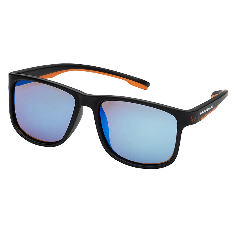 Okulary Savage Gear Savage1 Polarized Sunglasses - Blue Mirror