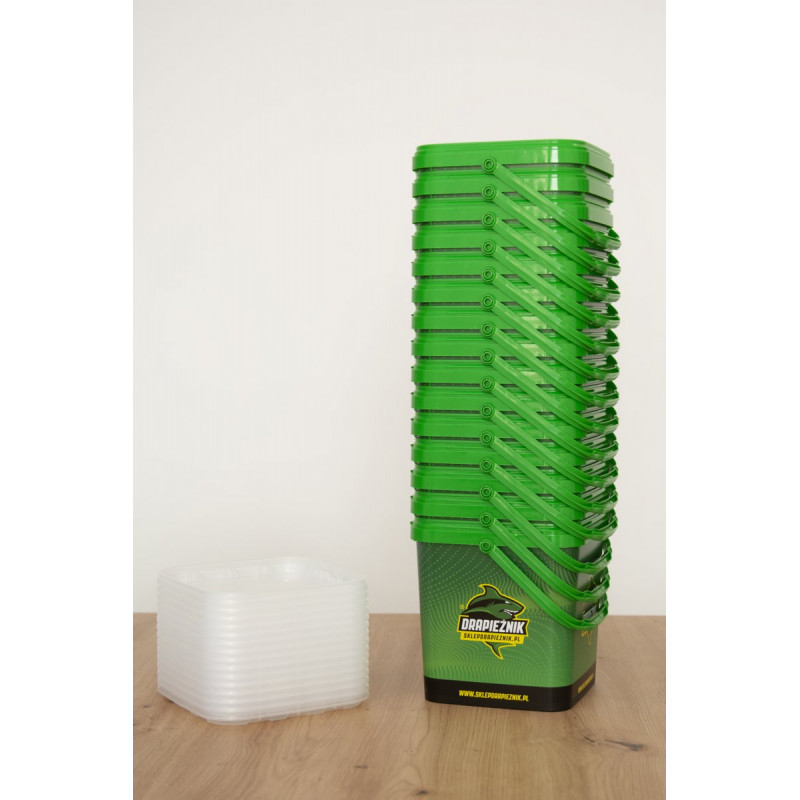 Wiaderko z pokrywką Drapieżnik - 5L