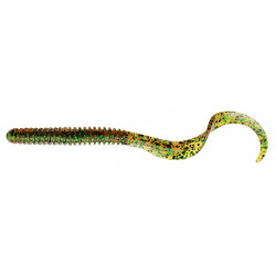 Gumy Savage Gear Rib Worm 9cm - GREEN PUMPKIN