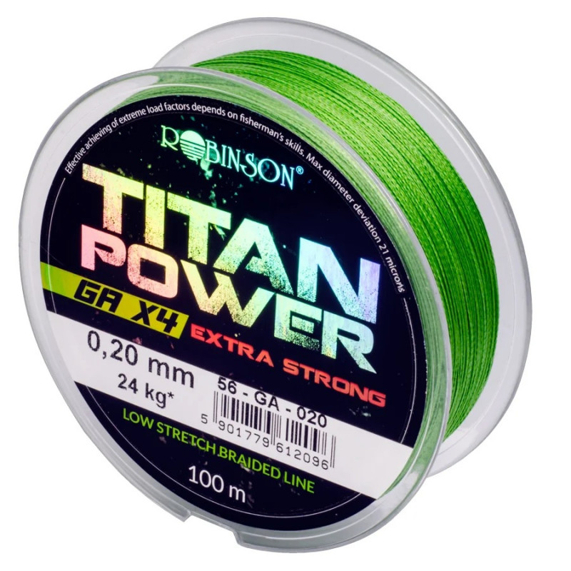 Plecionka Robinson Titan Power GA X4 150m