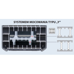 VS-3010NS Pudełko Versus VS-3010NS TRANSPARENT - 20.5x14.5x2.8cm