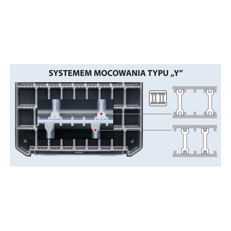 VS-3010NS Pudełko Versus VS-3010NS TRANSPARENT - 20.5x14.5x2.8cm
