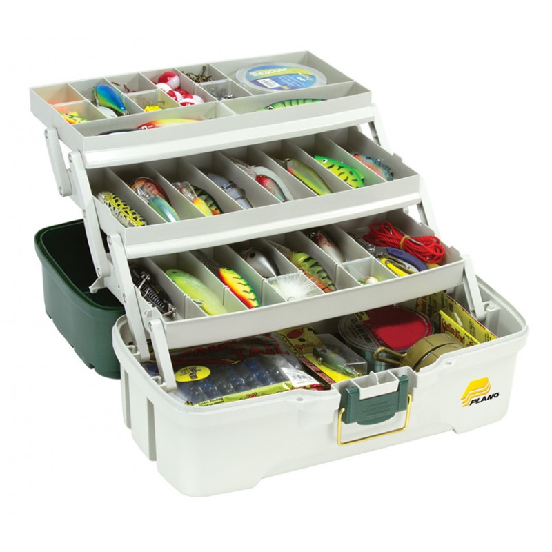 Plano Eco-Friendly Three-Tray Tackle Box
