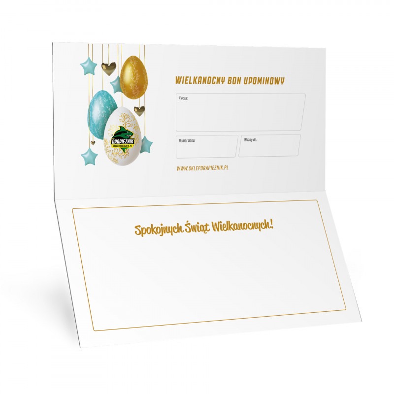 Wielkanocny Bon Upominkowy II - WERSJA PAPIEROWA Z PUDEŁKIEM