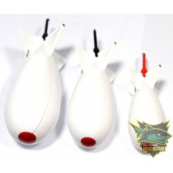 Rakieta zanętowa Spomb White - Large // Duża
