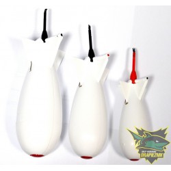 Rakieta zanętowa Spomb White - Large // Duża