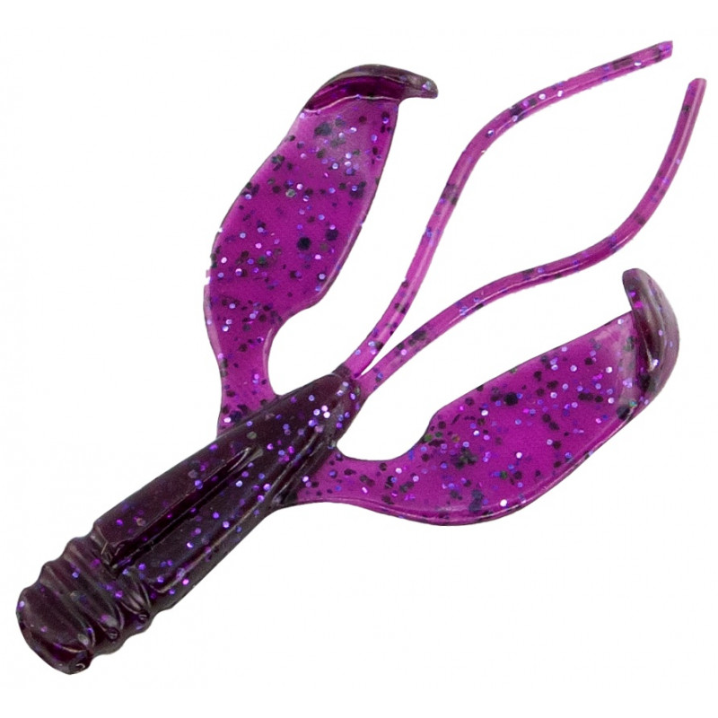 Gumy Perch Professor Fapping Craw 2" / 5.5cm - 02 Purple Pepper