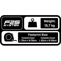 Siedzisko Matrix F25 Seatbox MKII System - z oparciem GMB178
