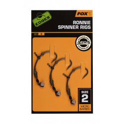CCR186 Przypony karpiowe Fox Ronnie Spinner Rigs - roz.2