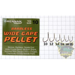 Haczyki Drennan Wide Gape Pellet - roz. 10