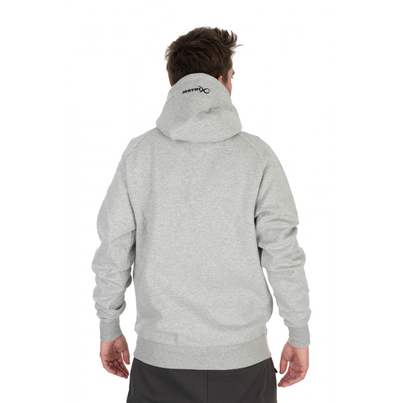 Bluza Matrix Full Zip Hoody Grey/Lime