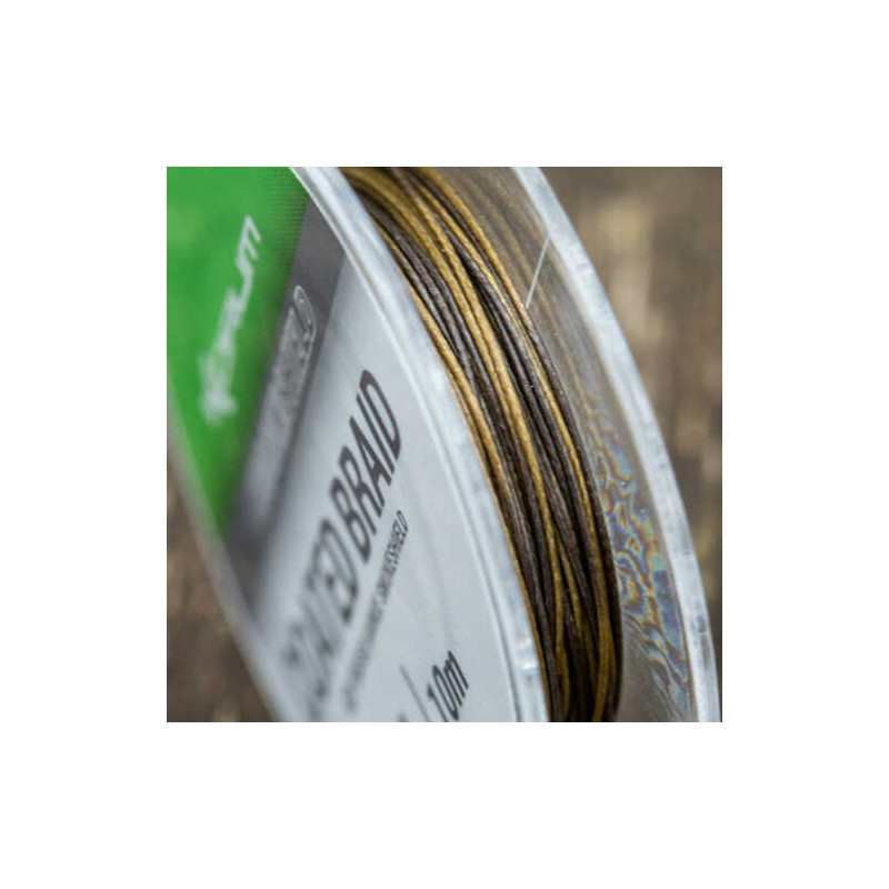 Materiał przyponowy Korum Smokeshield Coated Braid 10m