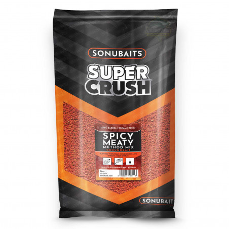Sonubaits Supercrush - Spicy Meaty Method Mix