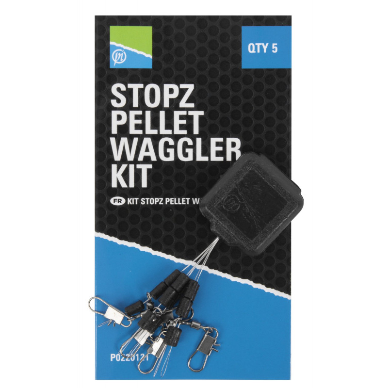 P0220121 System do montażu spławika Preston STOPZ Pellet Waggler Kit